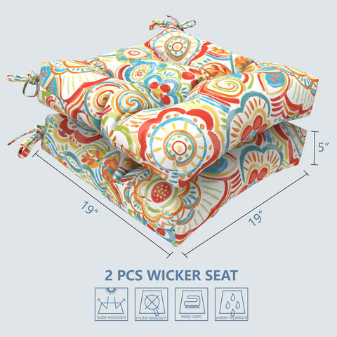 flower seat cushion size