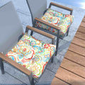 flower seat cushion with 2