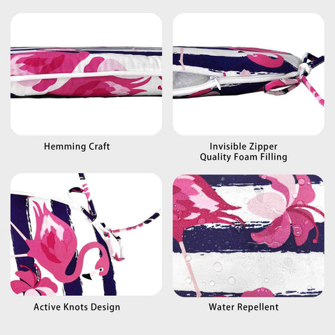Flamingo Patio Chair Pads details