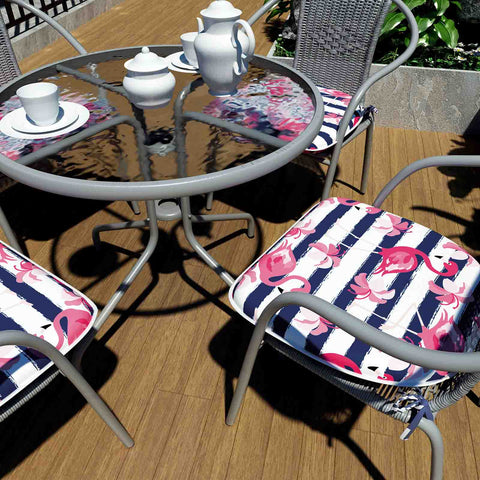 Flamingo Patio Chair Pads with chair 4