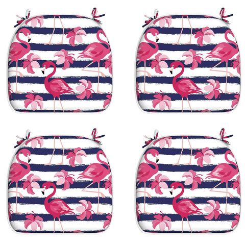 Flamingo Patio Chair Pads 4