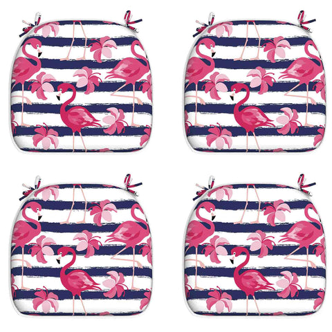 Flamingo Patio Chair Pads 4