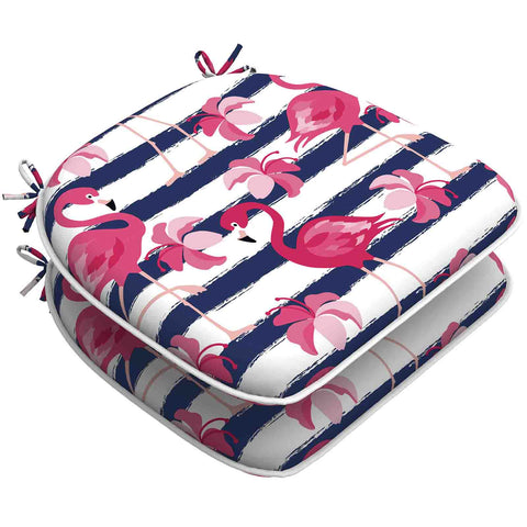 Flamingo Patio Chair Pads 2