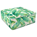 Square Inflatable Ottoman Swaying Palms Capri LVTXIII Outdoor