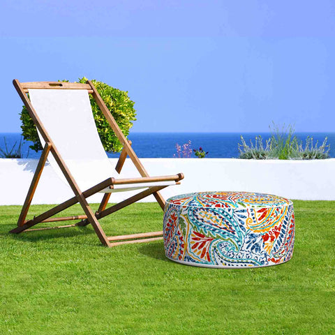 Inflatable Ottoman Paisley Ummi Multi patio