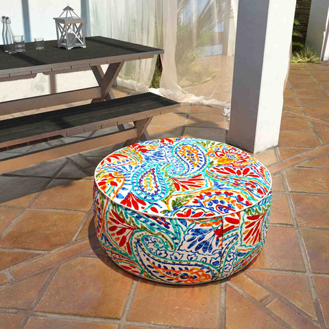 Inflatable Ottoman Paisley Ummi Multi home