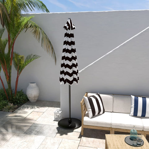 Umbrella for patio Cabana Black patio umbrella with stand