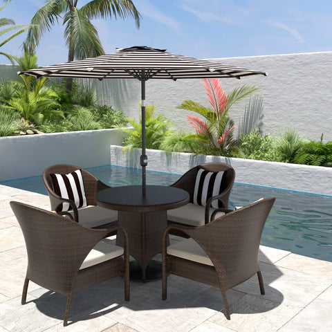Umbrella for patio Cabana Black best patio umbrella