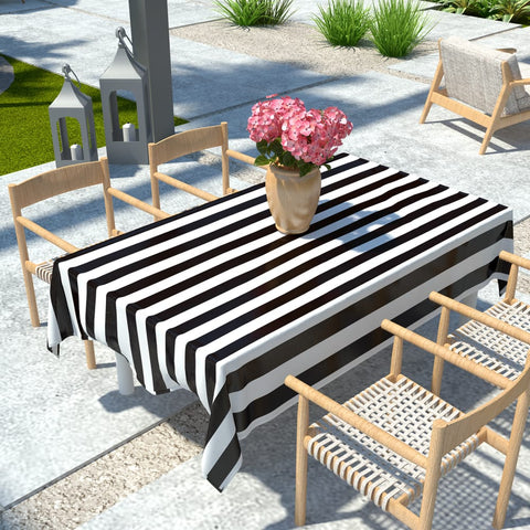 Rectangle Table Covers|LVTXIII Outdoor-tablecloth and flowers