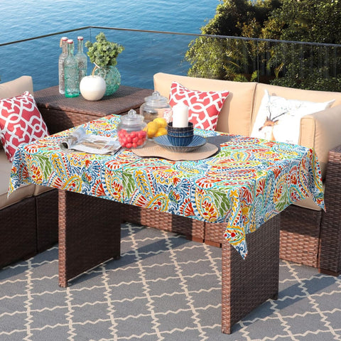 Rectangle Table Covers|LVTXIII Outdoor-dining room table cloths