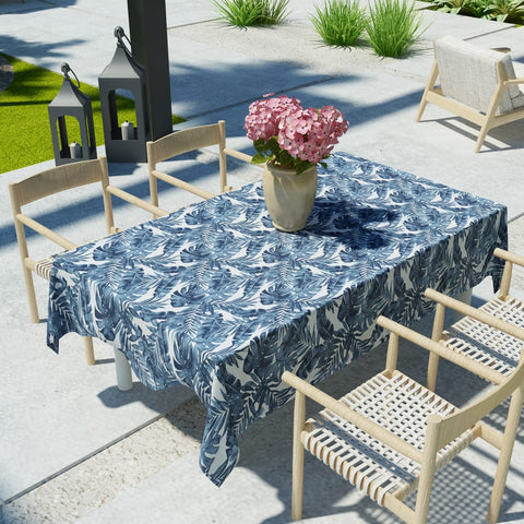 Rectangle Table Covers|LVTXIII Outdoor-tablecloth and flowers
