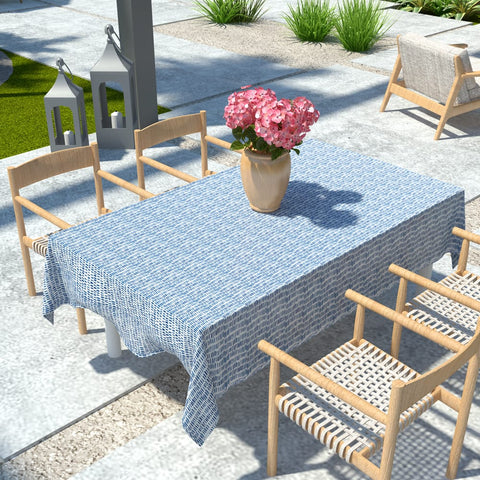 Rectangle Table Covers|LVTXIII Outdoor-tablecloth and flowers