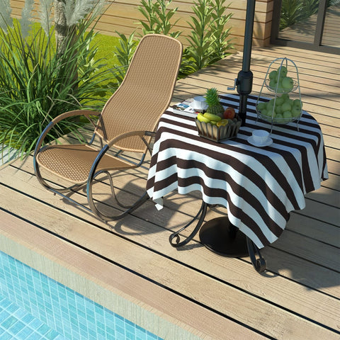 Round Table Covers|LVTXIII Outdoor-tablecloth&patio umbrella