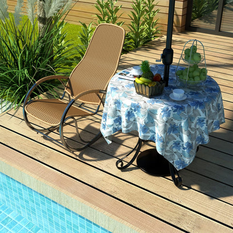 Round Table Covers|LVTXIII Outdoor-tablecloth&patio umbrella