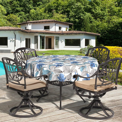 Round Table Covers|LVTXIII Outdoor-fabric tablecloths