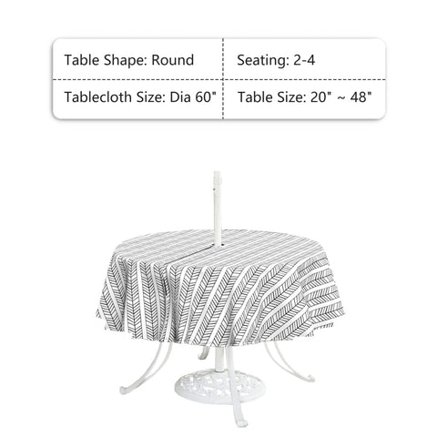 Round Table Covers|LVTXIII Outdoor-cloth table cloth