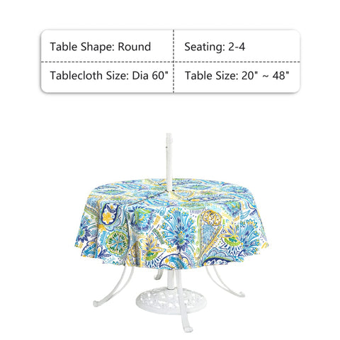Round Table Covers|LVTXIII Outdoor-cloth table cloth