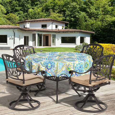 Round Table Covers|LVTXIII Outdoor-fabric tablecloths