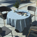 Round Table Covers|LVTXIII Outdoor-tablecloth with coffee 