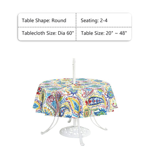 Round Table Covers|LVTXIII Outdoor-cloth table cloth