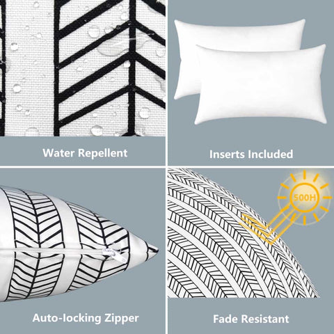lumbar pillows outdoor fade resistant