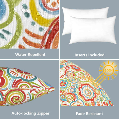 lumbar pillow cover fade-resistant
