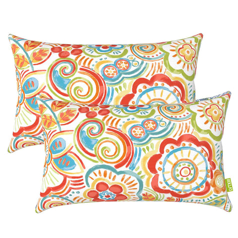 lumbar pillow cover set of 2