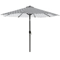 Patio outdoor umbrella Geomentry Grey LVTXIII Outdoor