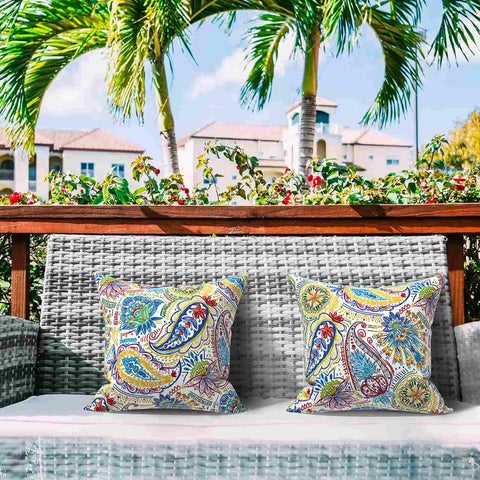 farmhouse throw pillow cover on chair