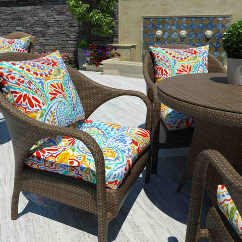 all weather seat cushions with pillow