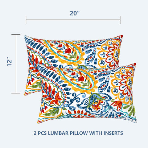 best lumbar support pillows 12x20