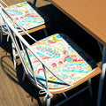 LVTXIII Outdoor Seat Cushions Patio Chair Pads 16"x17" Pretty Paisley