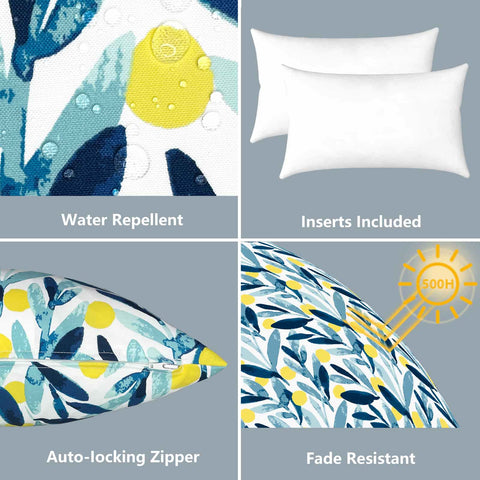 colorful lumbar pillow fade-resistant