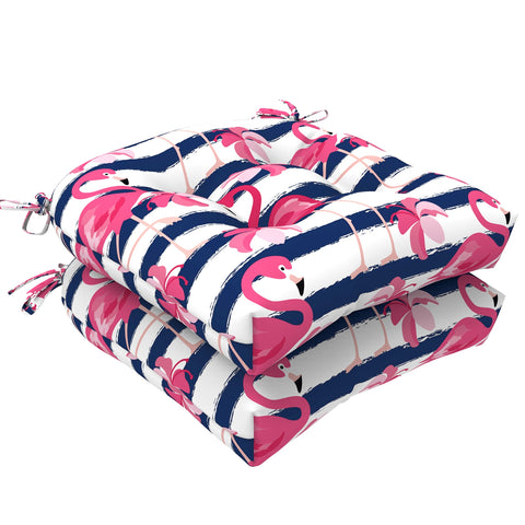 pink flamingo cushions u shape 2