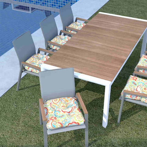 floral seat cushions garden