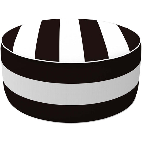 Inflatable Ottoman Cabana Black 