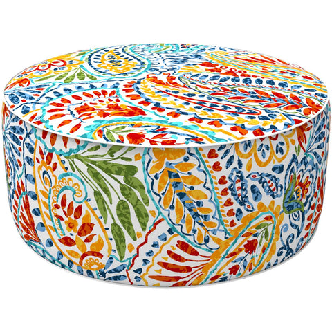 Inflatable Ottoman Paisley Ummi Multi