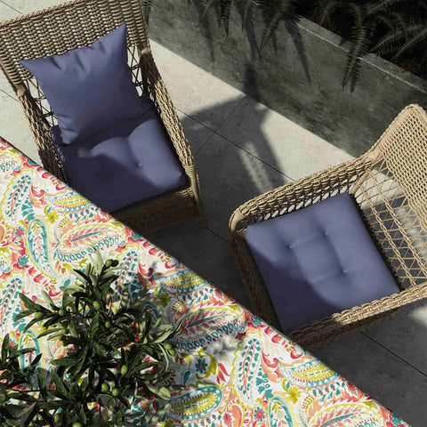 navy blue outdoor seat cushions patio