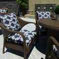 navy seat cushions outdoor with chair