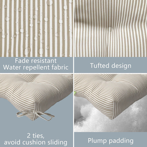 outdoor chair pads waterproof details
