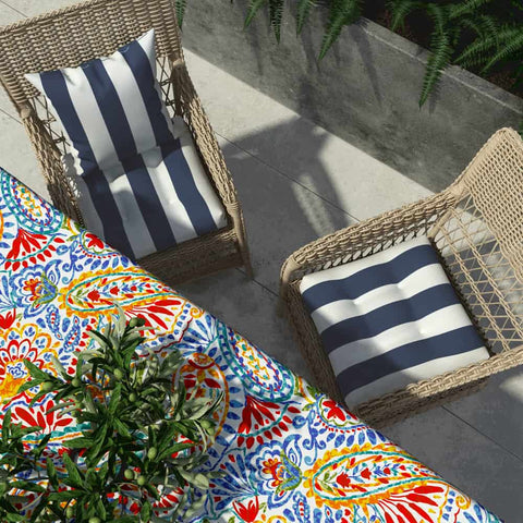 outdoor patio chair pads on chair