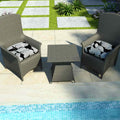 black and white seat cushions outdoor on chair