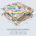 outdoor solid seat cushions 19X19