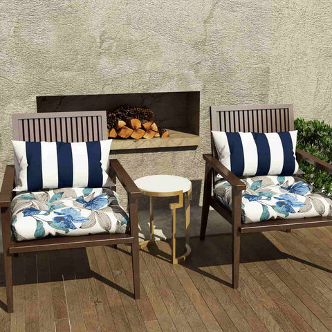 outdoor u shaped seat cushions with chair