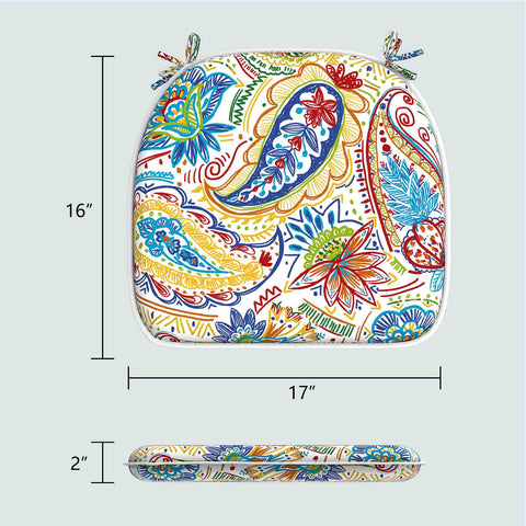 patio chair pads size