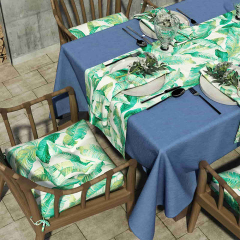 patio furniture chair pads with tablecloth