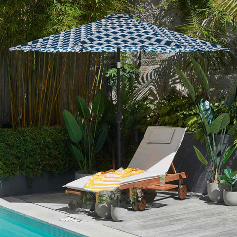 Patio Umbrella Knot Navy LVTXIII Outdoor