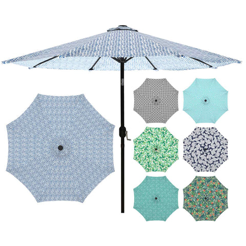 Patio outdoor umbrella Pebble Blue LVTXIII Outdoor