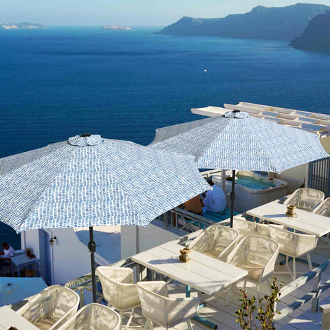 Patio outdoor umbrella Pebble Blue LVTXIII Outdoor