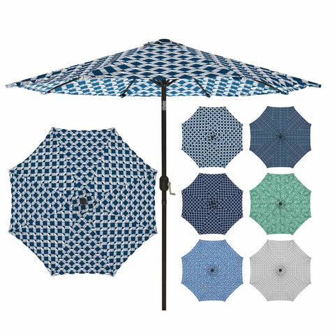 Patio Umbrella Knot Navy LVTXIII Outdoor